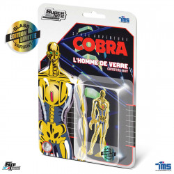 COBRA Figurine-Pin's l’Homme de Verre / Crystal Bowie Glitter Collector SP-Collections