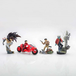 Figurines MiniQ Kaneda Box Display Part. 1 Kaiyodo Akira