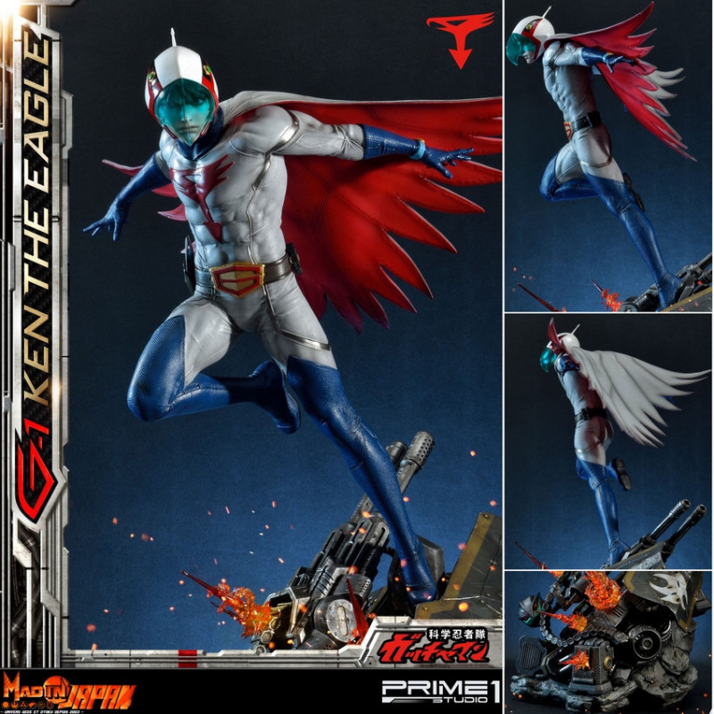 Gatchaman Bataille De Planètes Ken The Aigle 1/12 Echelle