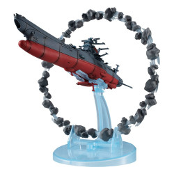 Réplique Yamato with Asteroid Ring Cosmo Fleet Special Megahouse Space Battleship Yamato 2202 Warriors of Love