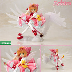  CARDCAPTOR SAKURA Statue Sakura Kinomoto ARTFXJ Kotobukiya