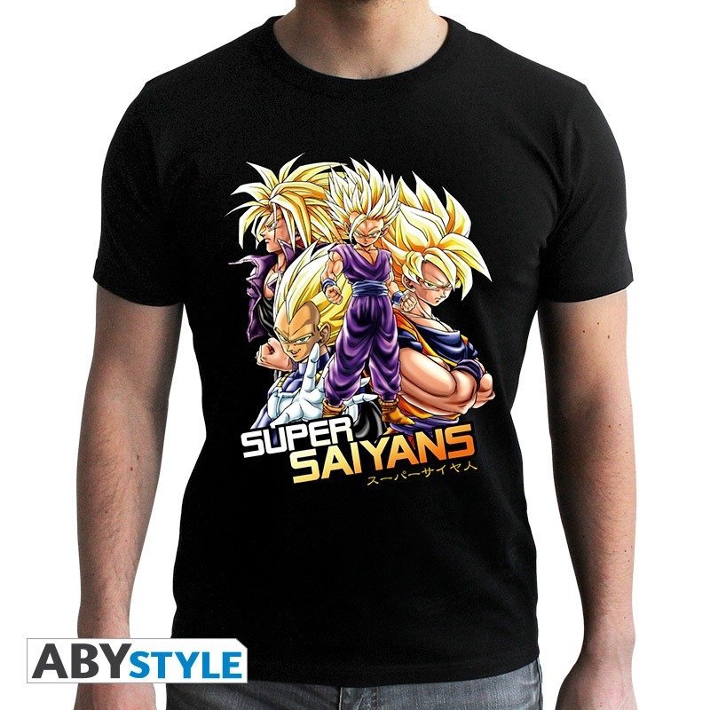 DRAGON BALL Z T-Shirt Saiyans Abystyle DRAGON BALL Z T-Shirt Saiyans Abystyle
