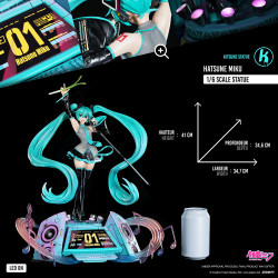 Statue Hatsune Miku Kitsune Statue Hatsune Miku