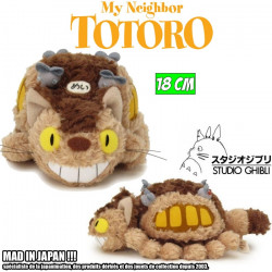 MON VOISIN TOTORO peluche officielle Chat-bus 18 cm