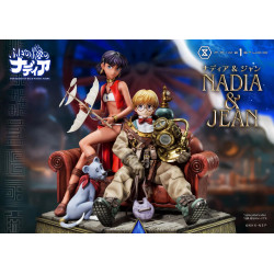 Statue Nadia & Jean Concept Masterline Bonus Version Prime 1 Studio Nadia, le secret de l'eau bleue