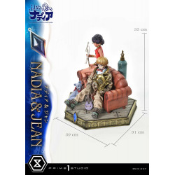 Statue Nadia & Jean Concept Masterline Bonus Version Prime 1 Studio Nadia, le secret de l'eau bleue