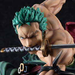 ONE PIECE Statue Roronoa Zoro San Zen Se Kai P.O.P. Megahouse