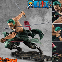  ONE PIECE Statue Roronoa Zoro San Zen Se Kai P.O.P. Megahouse