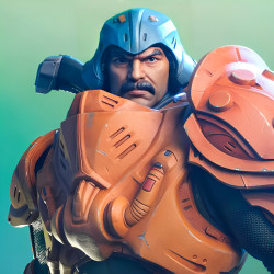 Statue Man-At-Arms Tweeterhead Maitres de l'univers