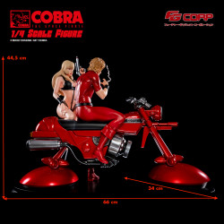 COBRA Statue Cobra & Jane Royal Space Bikini Version Future Gadget