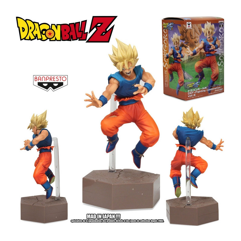 DRAGON BALL Z figurine Son Goku Super Saiyan DXF Banpresto DRAGON BALL Z figurine Son Goku Super Saiyan DXF Banpresto