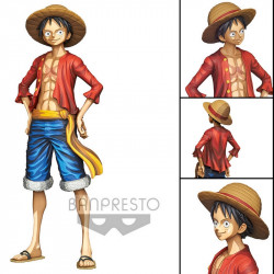  ONE PIECE Figurine Luffy Grandista Manga Dimensions Banpresto