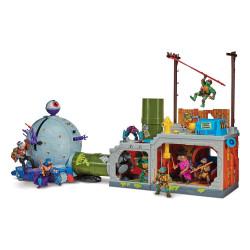 Playset Secret Sewer Lid Playmates Tortues Ninja
