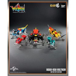 Figurine Robo-Dou Voltron Retro Toy Edition Threezero Voltron