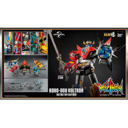 Figurine Robo-Dou Voltron Retro Toy Edition Threezero Voltron