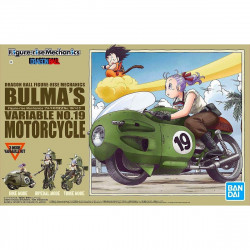DRAGON BALL Bulma's Variable n 19 Motorcycle Figure-Rise Bandai