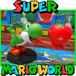 SUPER MARIO figurine lumineuse Yoshi Taito