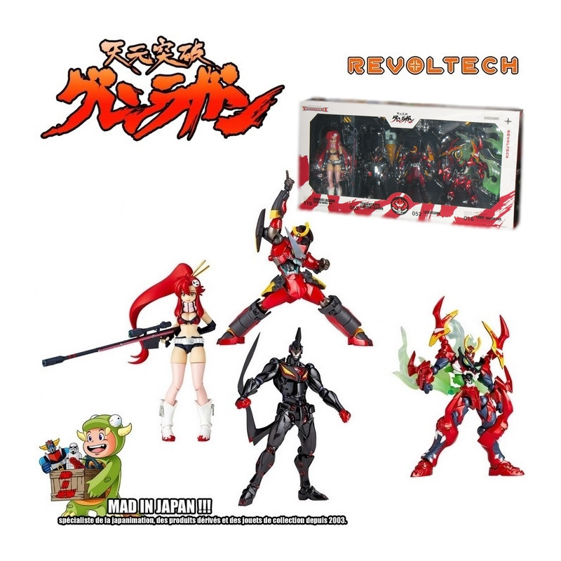 GURREN LAGANN Revoltech Box Collector Kaiyodo GURREN LAGANN Revoltech Box Collector Kaiyodo