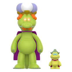 RUE SÉSAME Figurine ReAction Alligator King & 7th Son Super7