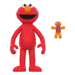 RUE SÉSAME Figurine ReAction Elmo & Baby David Super7