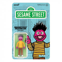 RUE SÉSAME Figurine ReAction Roosevelt Franklin Super7