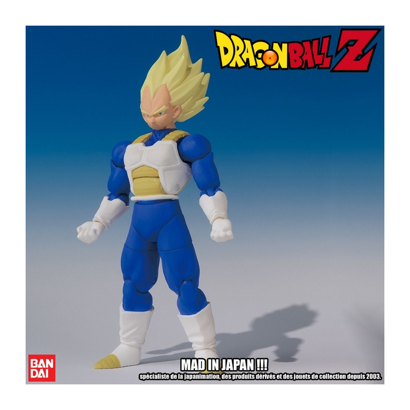 DRAGON BALL Z figurine Shodo Vegeta Super Saiyan Bandai DRAGON BALL Z figurine Shodo Vegeta Super Saiyan Bandai