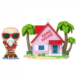 Figurine Kame House & Tortue Géniale POP! TOWN Funko Dragon Ball