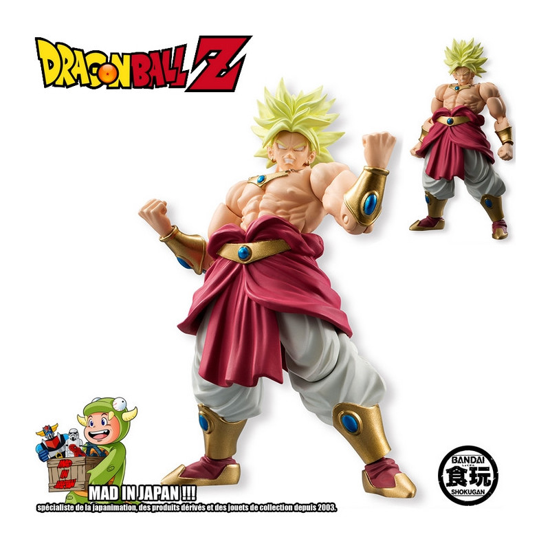 DRAGON BALL Z figurine Shodo Broly Bandai DRAGON BALL Z figurine Shodo Broly Bandai