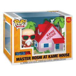 Figurine Kame House & Tortue Géniale POP! TOWN Funko Dragon Ball