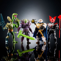 Pack 4 figurines Origins Mattel Maitres de l'Univers