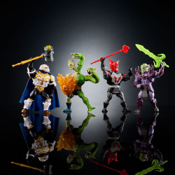 Pack 4 figurines Origins Mattel Maitres de l'Univers