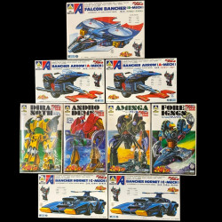 L'EMPIRE DES 5 Pack 9 Maquettes Vintages Aoshima