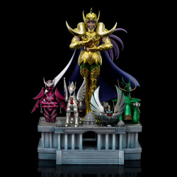 Statue Mû du Bélier Deluxe Art Scale Iron Studios Saint Seiya
