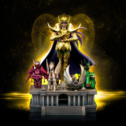 Statue Mû du Bélier Deluxe Art Scale Iron Studios Saint Seiya