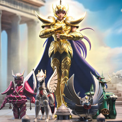 Statue Mû du Bélier Deluxe Art Scale Iron Studios Saint Seiya