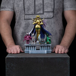 Statue Mû du Bélier Deluxe Art Scale Iron Studios Saint Seiya
