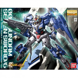 GUNDAM Master Grade 00 Gundam Seven Sword G Bandai Gunpla
