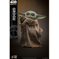 Figurine Grogu Life-Size Masterpiece Hot Toys Star Wars The Mandalorian