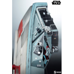 Statue Luke Skywalker & X-Wing : Red Five Standing By Premium Format Sideshow Star Wars