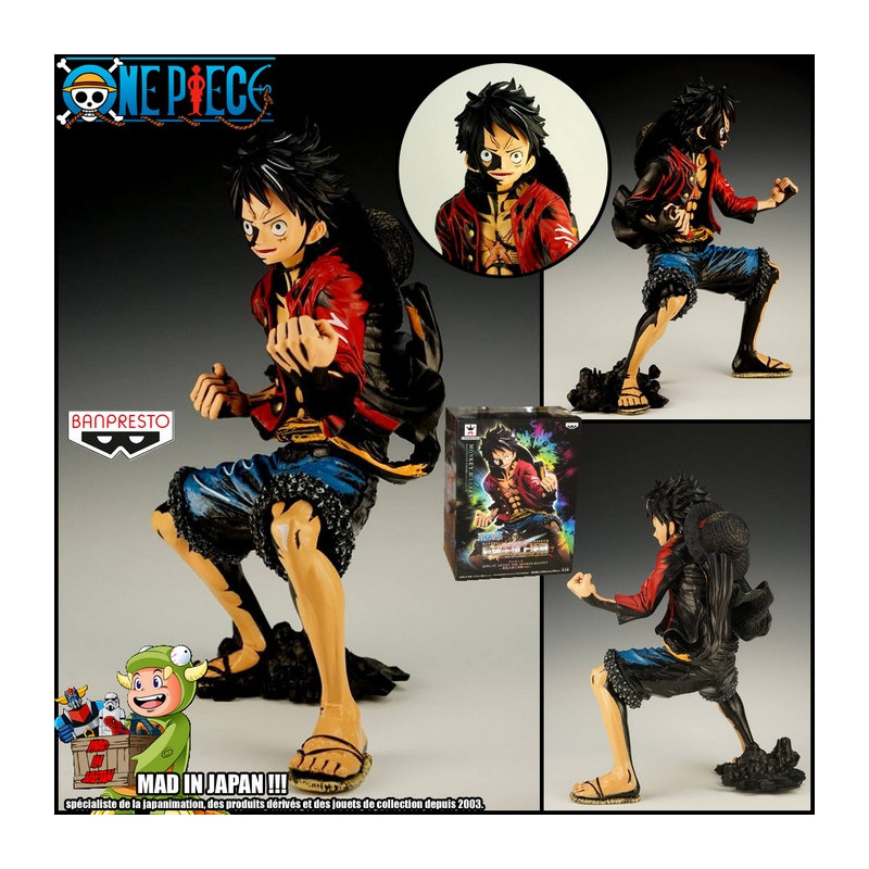 ONE PIECE figurine Luffy King of Artist Banpresto coloring version ONE PIECE figurine Luffy King of Artist Banpresto coloring version