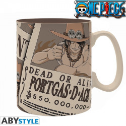 ONE PIECE Mug Wanted Ace Abystyle