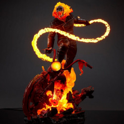 MARVEL Statue Ghost Rider Premium Format Classic Variant Sideshow