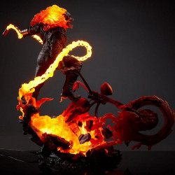 MARVEL Statue Ghost Rider Premium Format Classic Variant Sideshow