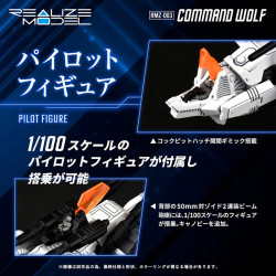 Model Kit RMZ-003 Command Wolf Realize Model Takara Tomy Zoids