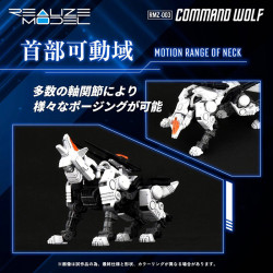 Model Kit RMZ-003 Command Wolf Realize Model Takara Tomy Zoids