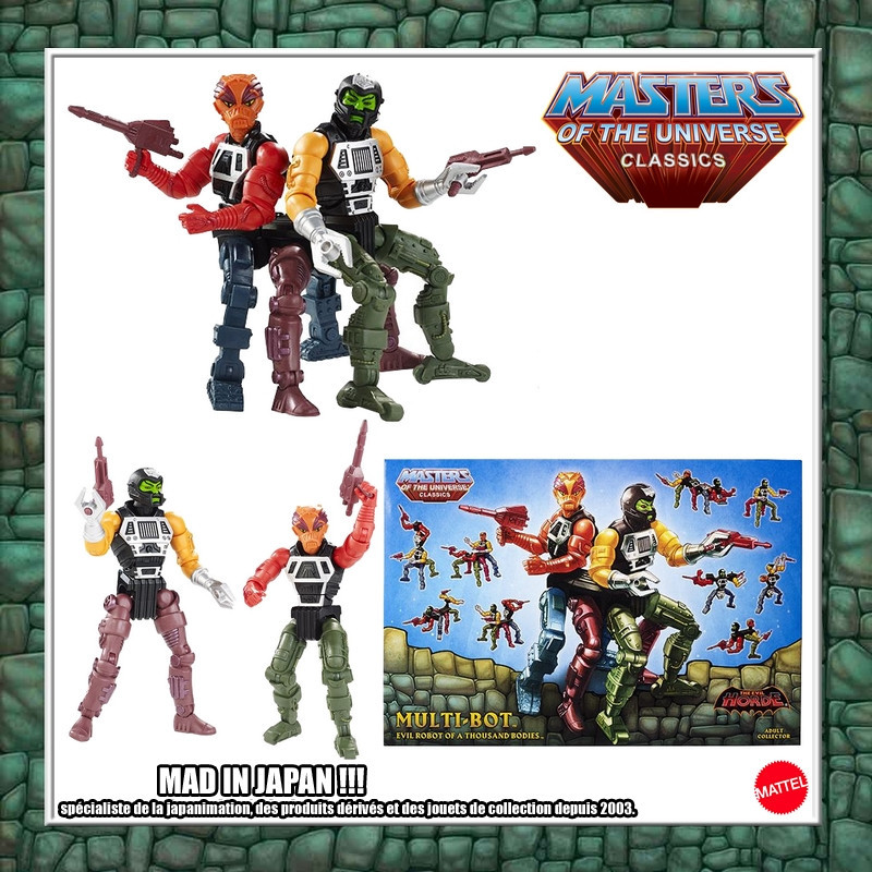 MAITRES DE L'UNIVERS CLASSICS figurine Multi-Bot MAITRES DE L'UNIVERS CLASSICS figurine Multi-Bot
