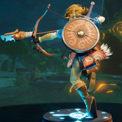 THE LEGEND OF ZELDA Breath of the Wild Statue Link Collector F4F