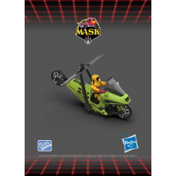M.A.S.K. Véhicule Condor & Figurine Brad Turner The Loyal Subjects