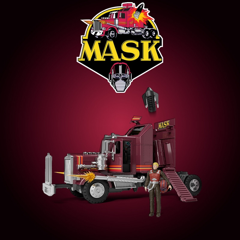 M.A.S.K. Véhicule Rhino & Figurines Matt Trakker & Bruce Sato The Loyal Subjects M.A.S.K. Véhicule Rhino & Figurines Matt Trakker & Bruce Sato The Loyal Subjects