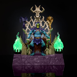 Figurine Skeletor & Trône Masterverse Mattel Maitres de l'Univers